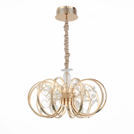 Подвесная люстра ST Luce Ottavo SL923.203.12 (LED, 220V, хрусталь, на цепи)