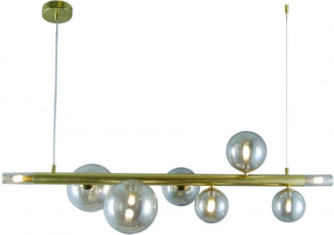 Подвесной светильник Canto V000247 (11026/8PL Gold) (220V, на тросе, шар)