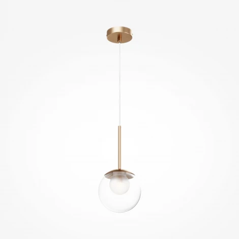Подвесной светильник Maytoni Basic form MOD521PL-01G1 (220V, на проводе, шар)