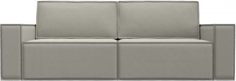 Диван прямой Куба (Бежевый/Рогожка) Лига Диванов арт.124511