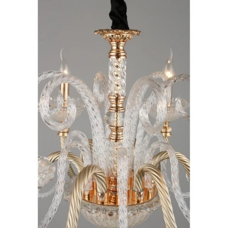 Подвесная люстра Omnilux 883 OML-88303-06 (220V, на цепи, свеча)