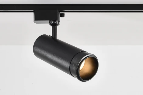 Трековый светильник однофазный светодиодный 30W 220V Crystal Lux CLT 0.31 021 BK 3CCT ZOOM