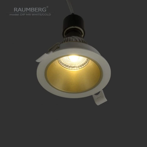 Встраиваемый светильник Raumberg DIP MR White/Gold