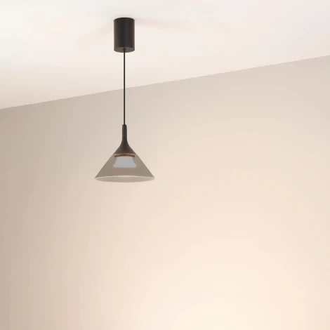 Подвесной светильник светодиодный SP-OMBRELLO-HANG-R200-7W Warm3000 (BK, 30 deg, 230V) (Arlight, IP20 Металл) 059590