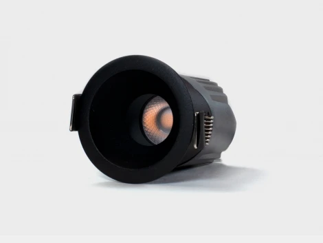 Светильник встраиваемый 7Вт 55° IP65 черный 4000К поворотный SWG RC RC-D52-7-BL-NW65