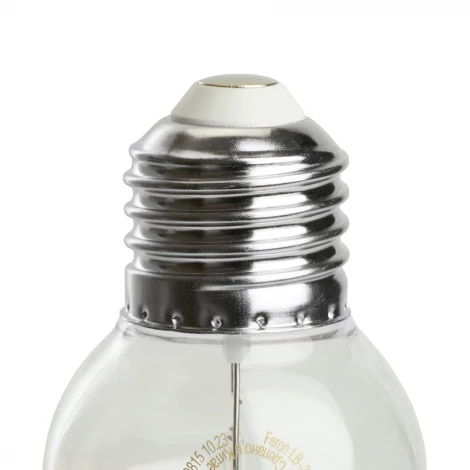 Лампа светодиодная G45 шар 2W 230V E27 оранжевый Feron LB-383 48932