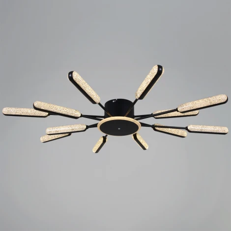 Потолочная люстра светодиодная с пультом с регулировкой цветовой температуры и яркости Reluce 97290-0.3-12 BK