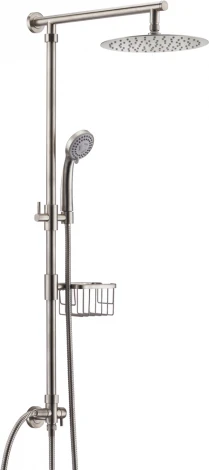 Душевая стойка Wasserkraft A038 матовый хром