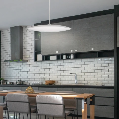 Подвесной светильник Mantra Slim 8101 (LED, 220V, на проводе, круглые)