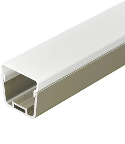 Профиль с экраном LINE-D-3734-2000 TETRA OLIVE GREY+OPAL (Arlight, Алюминий) 055098