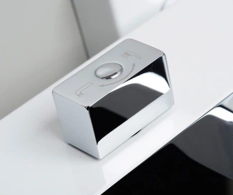 Смеситель Wasserkraft Aller 1061WHITE для ванны с душем