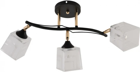 Спот на штанге Reluce 01594-3.3-03B BK+FGD (220V)