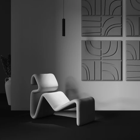 Арматура из металла. Встроенный LED-источник света утоплен в корпусе. Maytoni Technical P072PL-L12B4K-1 Focus LED (220V, на проводе, круглые)