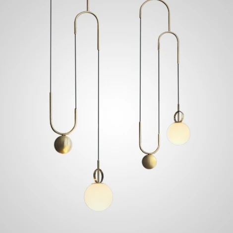 Подвесной светильник Newton ImperiumLoft Newton01 (101835-26) (220V, на проводе, шар)