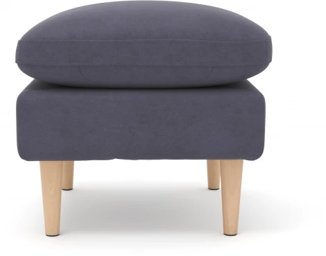 Пуф Arsko Корс фиолетовый велюр