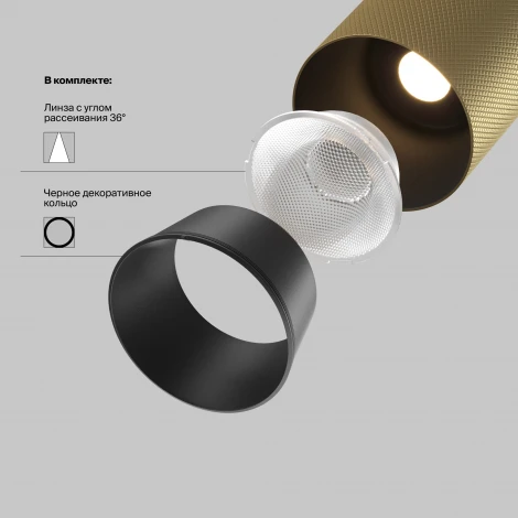 Трековый светильник магнитный 48V Maytoni Artisan TR097-2-12W4K-M-BMG (LED, круглые)