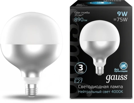 Лампочка светодиодная филаментная Gauss 1014802209