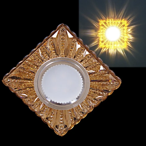 Встраиваемый точечный светильник Reluce 12041-9.0-001LD MR16+LED3W TEA (220V)