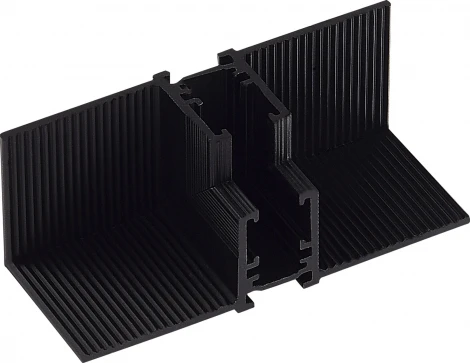 Соединитель "стена-потолок" для встраиваемого шинопровода ST Luce Super5 ST066.409.11 Черный