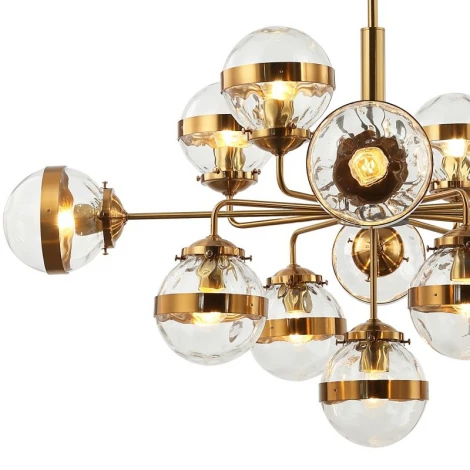 Потолочная люстра на штанге Stilfort Sogno 2134/05/13P (220V, шарики, молекулы)