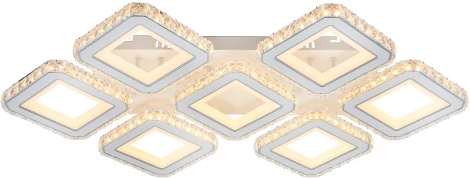 Потолочная люстра Avolon 10261/7 LED*280W White (ночной режим, 220V, пульт управления)