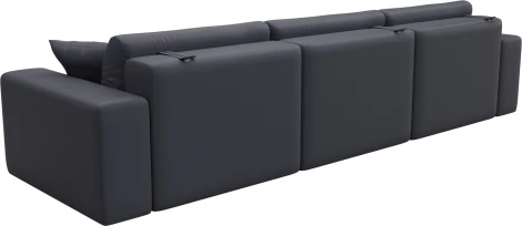 Диван прямой Лига-036 НПБ Классик Лонг Лига Диванов (Экокожа) арт.127673