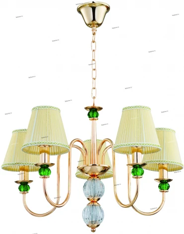 Подвесная люстра IDLamp Rose 826/5-Dorato