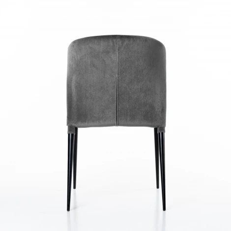 Стул Albert (Альберт), бархат серый 27 Top Concept 75047