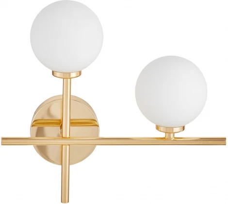 Настенный светильник Lumina Deco Marsiada LDW 6033N-2 RT FGD (220V, шарики, асимметрия)