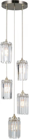 Подвесной светильник хрустальный Moderli Levi V10761-5P (220V, на проводе)