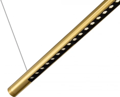 Подвесной линейный светильник ST Luce SL6238.313.01 латунь/латунь LED 1*28W 4000K (220V, на проводе)