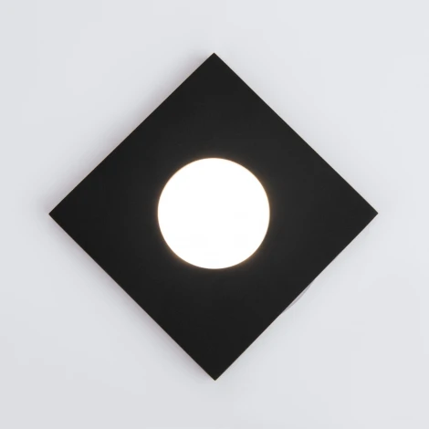 Встраиваемый точечный светильник Elektrostandard 126 MR16 черный матовый (220V, IP44)