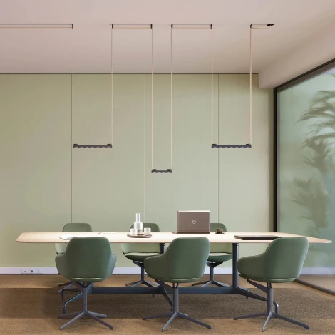 Трековый светильник светодиодный ART-INBELT-FLAT-L413-16W Day4000-MIX (BK, 90 deg, 48V, DALI) (Arlight, IP20 Металл) 051244