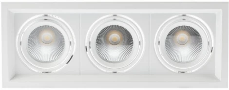 Встраиваемый точечный светильник светодиодный ЭРА SKD-13-36-40K-W09 (220V, IP40)