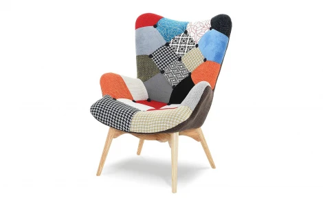 Кресло DС-917(P) лоскутный микс