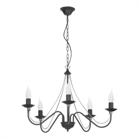 Подвесная люстра Lampex Monic 519/5 CZA