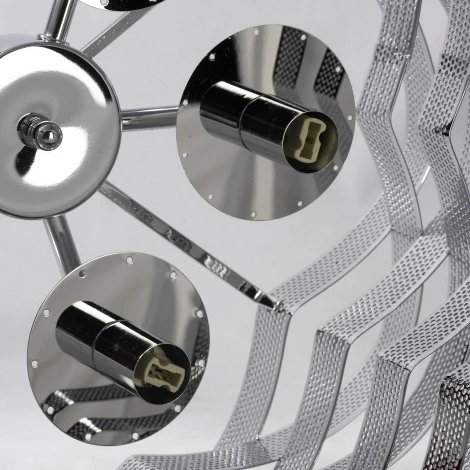 Подвесная люстра Lussole Lgo Wilmington GRLSL-3407-05 (220V, на тросе, круглые, IP21)