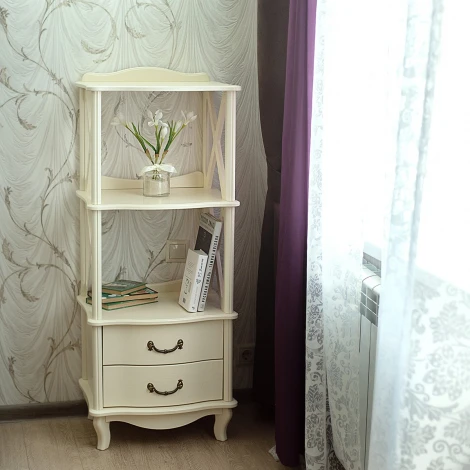 Этажерка Джульетта 2 уровня, дуб шампань Л от фабрики Mebelik