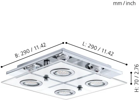 Потолочный светильник Eglo Cabo 30931