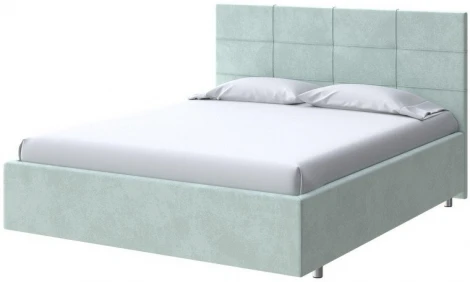 PROxSON Кровать Neo (Ткань: Велюр Casa Мятный) 180x200