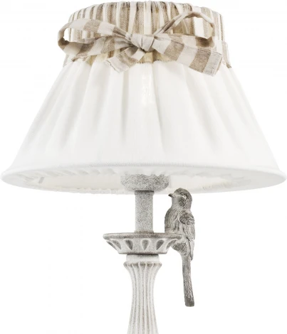 Интерьерная настольная лампа Maytoni Bird ARM013-11-W (220V)