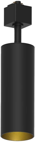 Светильник трековый однофазный Feron AL155 48715 GU10, черный-золото (220V, круглые, IP40)