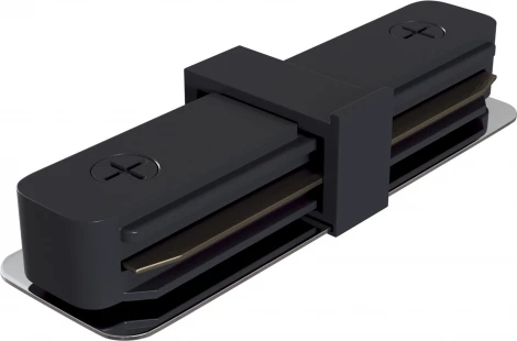 Коннектор прямой Unity черный (однофазный) Maytoni Technical TRA001C-11B (220V)