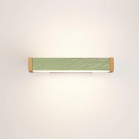 Настенный светильник светодиодный Odeon Light Riviera 5450/10WLA зеленый/античная бронза/металл/керамика/акрил LED x 10W 2000К/3000K/4000K/переключ