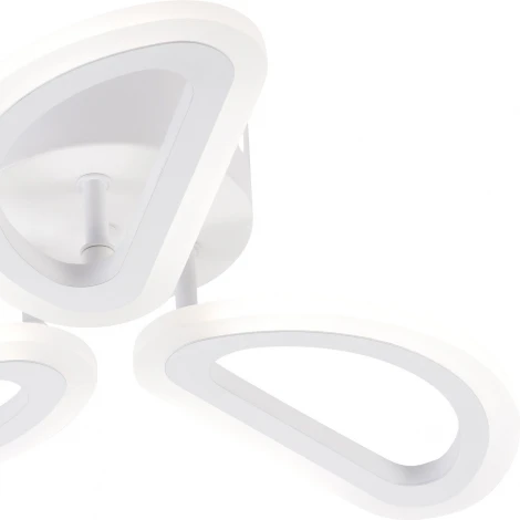 Потолочная люстра Escada Arrow 10285/3LED 22Вт, металл/акрил, белый