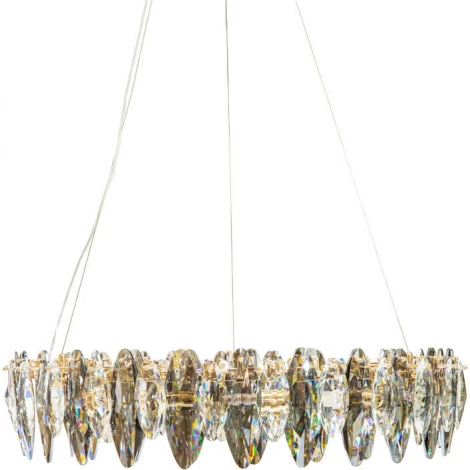 Подвесная люстра L'Arte Luce Stecciato L92415.92 (220V, хрусталь, на тросе, кольцо)