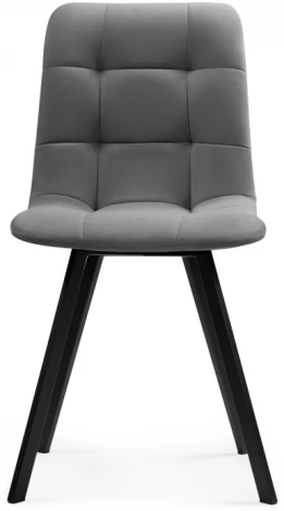 Обеденная группа Notta Эделин темно-серый / бетон / черный матовый 524317