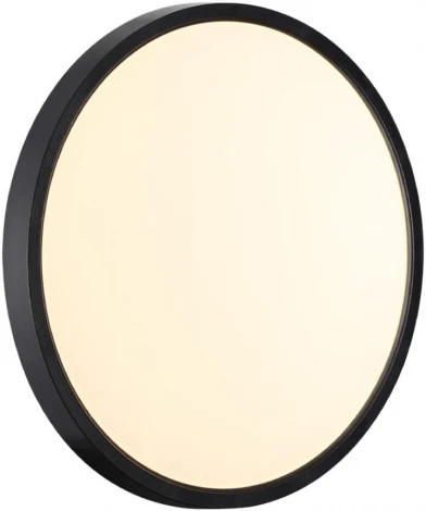 Настенно-потолочный Sonex Alfa Black 7660/24L MITRA пластик/белый/черный LED 24Вт 3000/4000K D300 IP20 (220V, круглые)