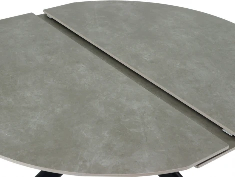 Раздвижной обеденный стол Boddy ОГОГО Обстановочка! (Керамика/Черный,Темно-серый) арт.926796