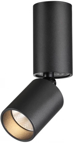 Светильник накладной светодиодный Novotech Tubo 359315 OVER черный IP20 LED 5W 220V 3000K 600Лм TUBO (круглые)